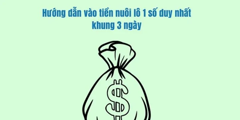 Một vài kiểu vào tiền khi nuôi lô khung 3 ngày